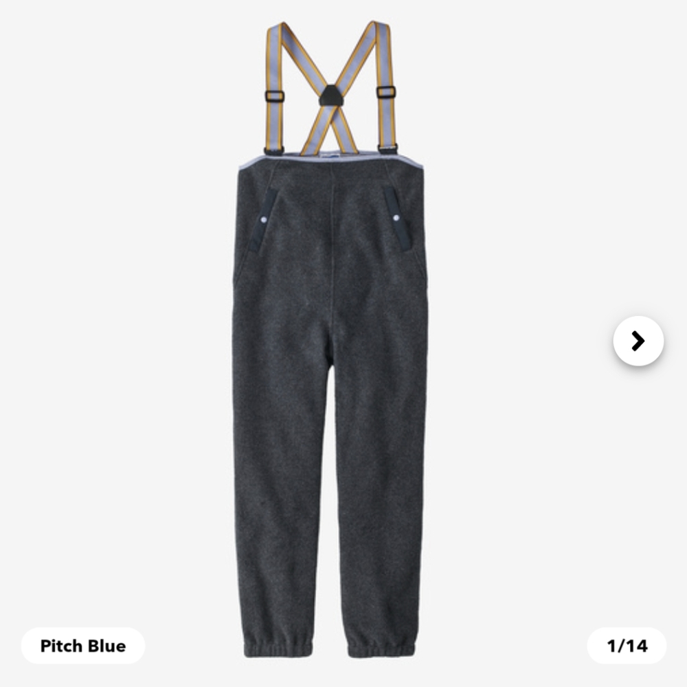 Patagonia Unisex Natural Blend Bibs